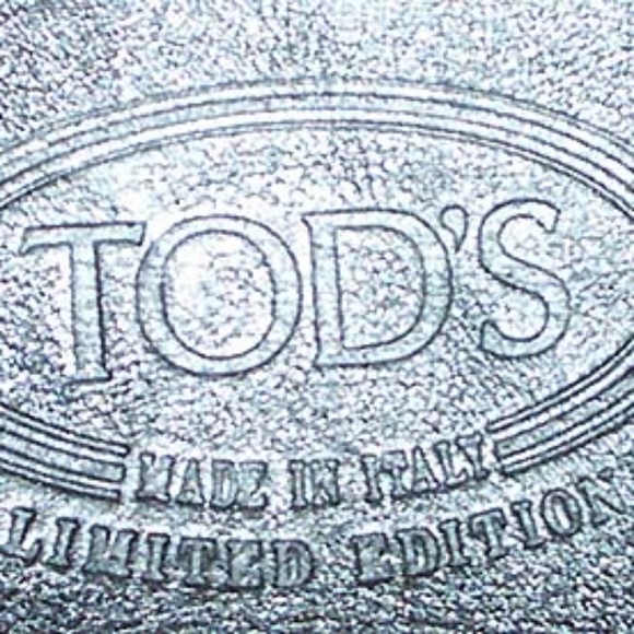 NEW TOD'S blk studded loafers Moccasin 36.5 - Picture 5 of 5